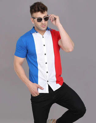 BEYOU FASHION Men Solid Casual Multicolor Shirt