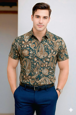 HouseOfCommon Men Floral Print Casual Multicolor Shirt