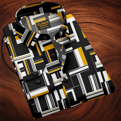 clinch fashion Men Printed Casual Multicolor Shirt