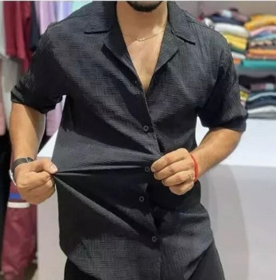 Radiance Creations Men Self Design Casual Multicolor Shirt