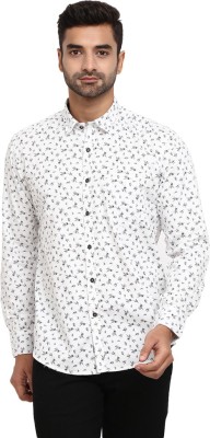 V-MART Men Printed Casual White, Grey, Black Shirt