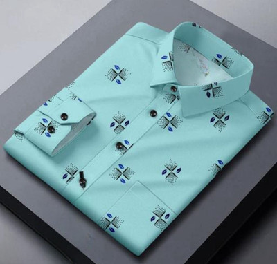 LENUS Men Printed Casual Multicolor Shirt