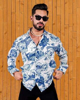 Bajrangfab Men Self Design Casual Multicolor Shirt