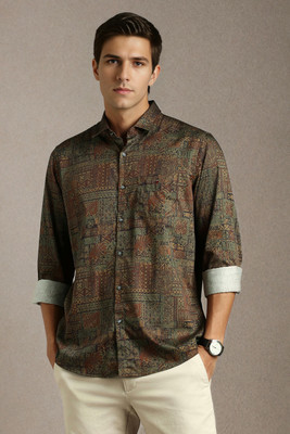 LOUIS PHILIPPE Men Printed Casual Multicolor Shirt