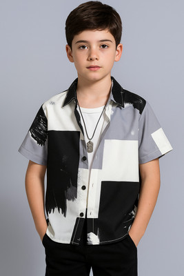 unic fashion Boys Printed Casual Multicolor Shirt