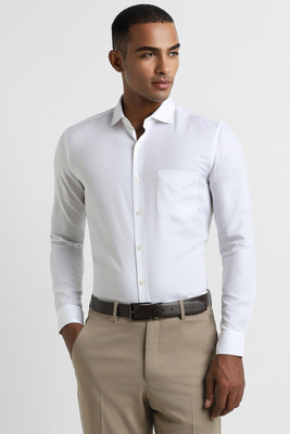 PETER ENGLAND Men Solid Formal White Shirt