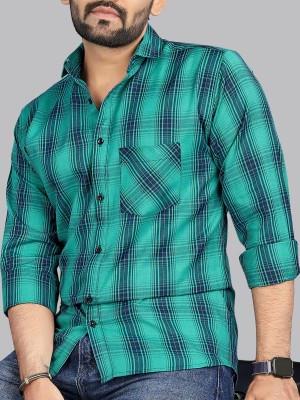 METRONAUT Men Checkered Casual Multicolor Shirt