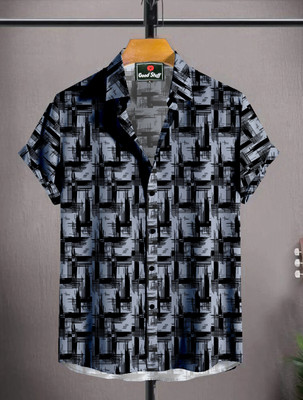 dream believe fashion Men Printed Casual Multicolor Shirt