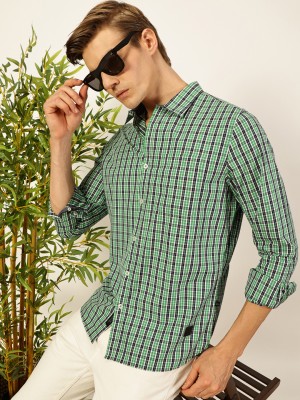 THOMAS SCOTT Men Checkered Casual Multicolor Shirt