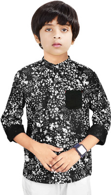 MADE IN THE SHADE Boys Self Design Casual Multicolor Shirt