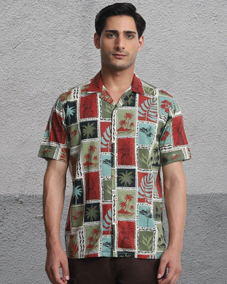 Manamrut Men Printed Casual Multicolor Shirt