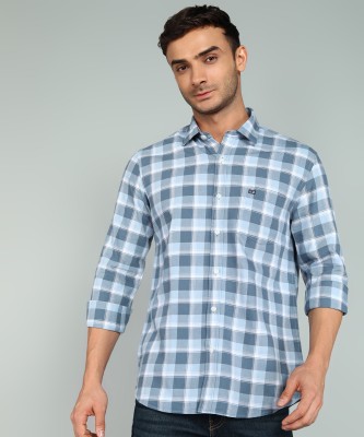 Arrow Sport Men Checkered Casual Grey Shirt