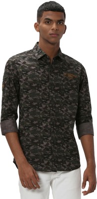 MUFTI Men Printed Casual Multicolor Shirt