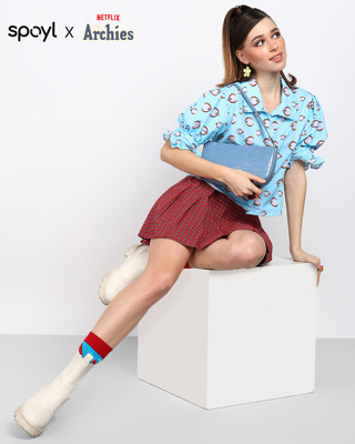 Unrule Women Printed Casual Multicolor Shirt