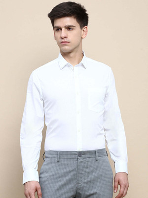 INVICTUS Men Solid Formal White Shirt