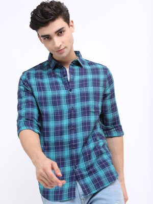 KETCH Men Checkered Casual Multicolor Shirt