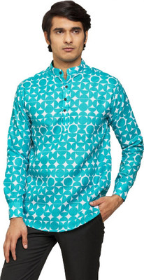 ALVIN ENTERPRISE Men Solid Casual Light Blue Shirt