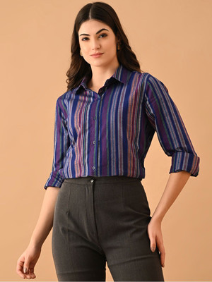 RADHE ENTERPRISE Women Checkered Casual Multicolor Shirt