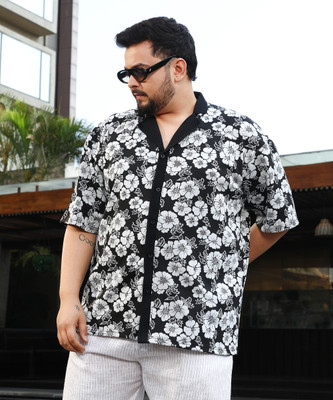 Instafab Plus Men Printed Casual Multicolor Shirt