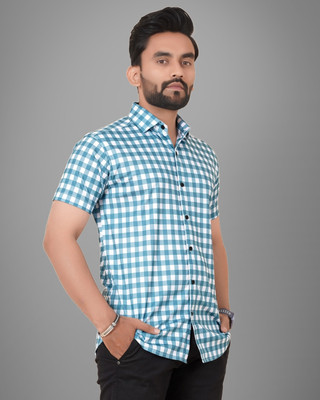 METRONAUT Men Checkered Casual Multicolor Shirt