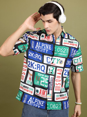 HIGHLANDER Men Solid Casual Multicolor Shirt