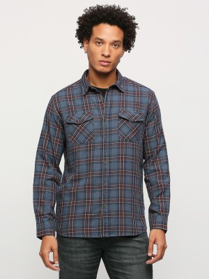 Pepe Jeans Men Checkered Casual Multicolor Shirt