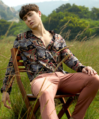 CAMPUS SUTRA Men Printed Casual Multicolor Shirt
