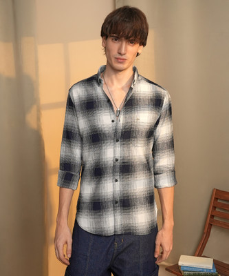 CAMPUS SUTRA Men Striped Casual Multicolor Shirt