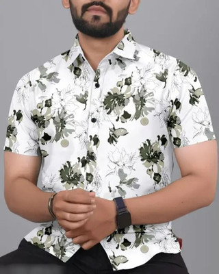 Radiance Creations Men Printed Casual Multicolor Shirt