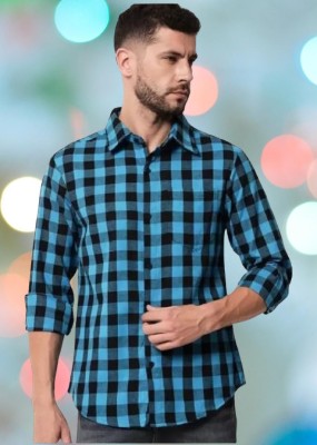 Shivshakti Trader Men Checkered Casual Multicolor Shirt