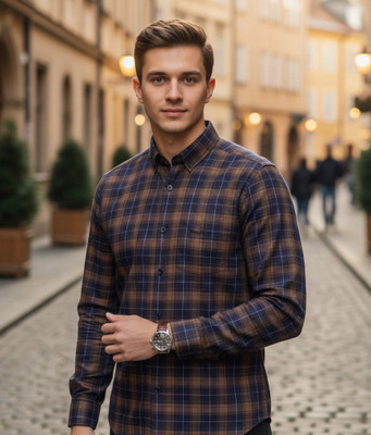 Bloviate Men Printed Casual Multicolor Shirt