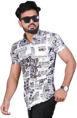 BD CREATION Men Printed Casual Multicolor Shirt