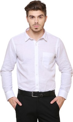 SOUTHBAY Men Solid Formal White Shirt