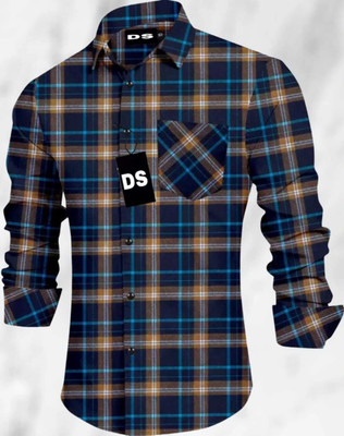 Rajarenchhod Men Checkered Casual Multicolor Shirt
