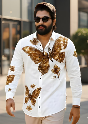 Siya Fashion Men Printed Casual Multicolor Shirt
