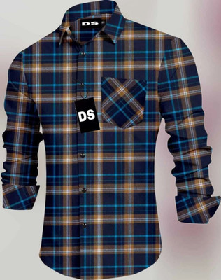 VASTRAM TREND Men Checkered Casual Multicolor Shirt