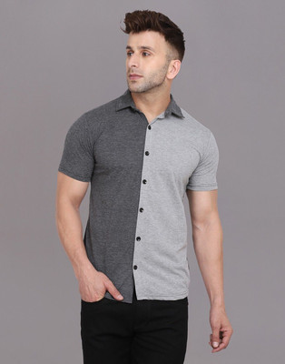 GEUM Men Solid Casual Multicolor Shirt