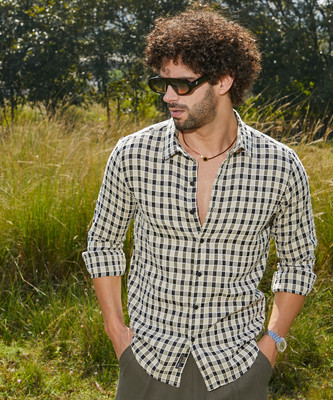 CAMPUS SUTRA Men Checkered Casual Multicolor Shirt