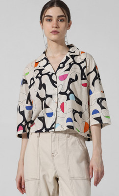 MOXTE Women Printed Casual Multicolor Shirt