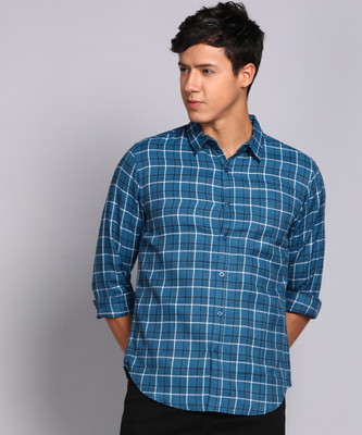 METRONAUT Men Checkered Casual Multicolor Shirt