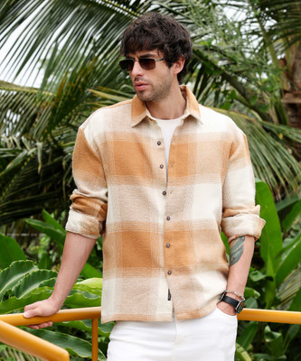 CAMPUS SUTRA Men Checkered Casual Multicolor Shirt