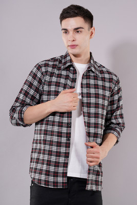 BNS Men Checkered Casual Multicolor Shirt