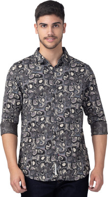 BEING HUMAN Men Printed Casual Multicolor Shirt