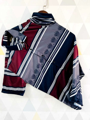 SHFASHION Men Printed Casual Multicolor Shirt