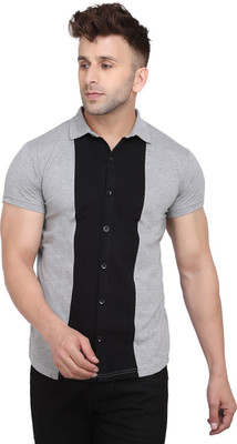HouseOfCommon Men Self Design Casual Multicolor Shirt