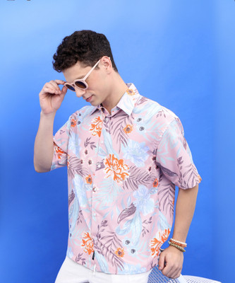 HIGHLANDER Men Printed Casual Multicolor Shirt