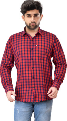 Shreyash Textiles Fab Men Solid Casual Green Shirt