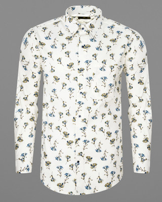 french crown Men Printed Casual Multicolor Shirt