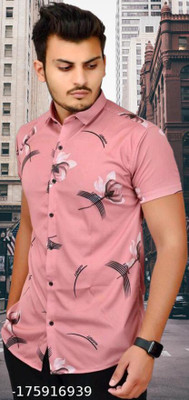 NAYARADEC Men Floral Print Formal Multicolor Shirt