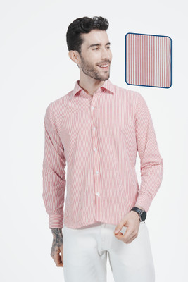 LOOM FASHION Men Solid Casual Brown Shirt
